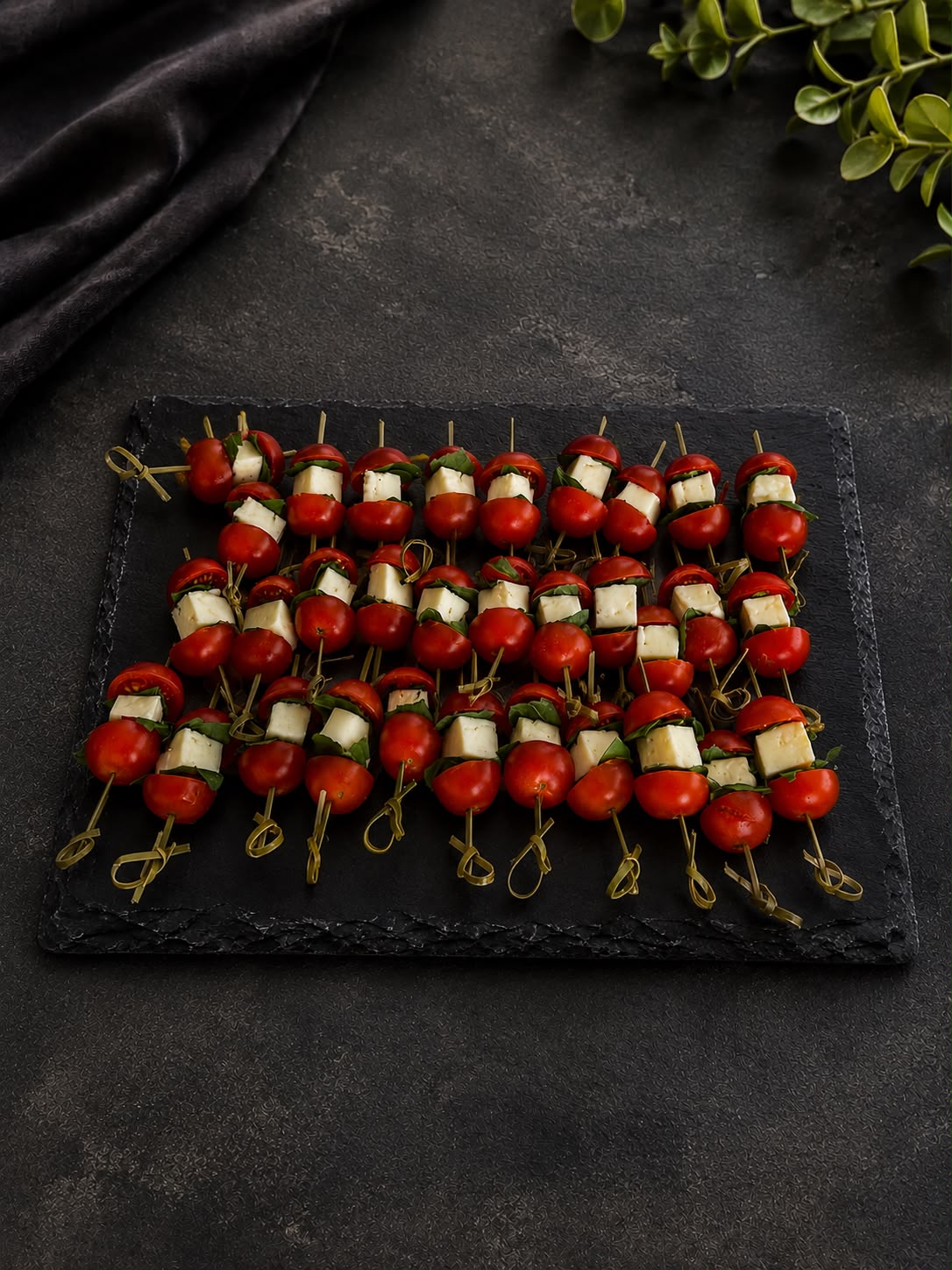 Brochetitas Cóctel Caprese
