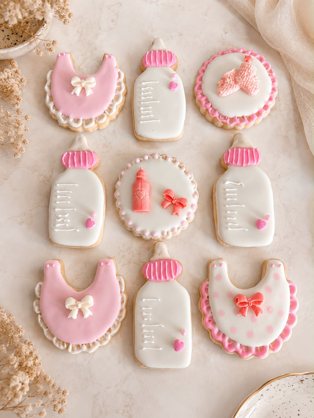 Galletas Baby Shower & Bautizos