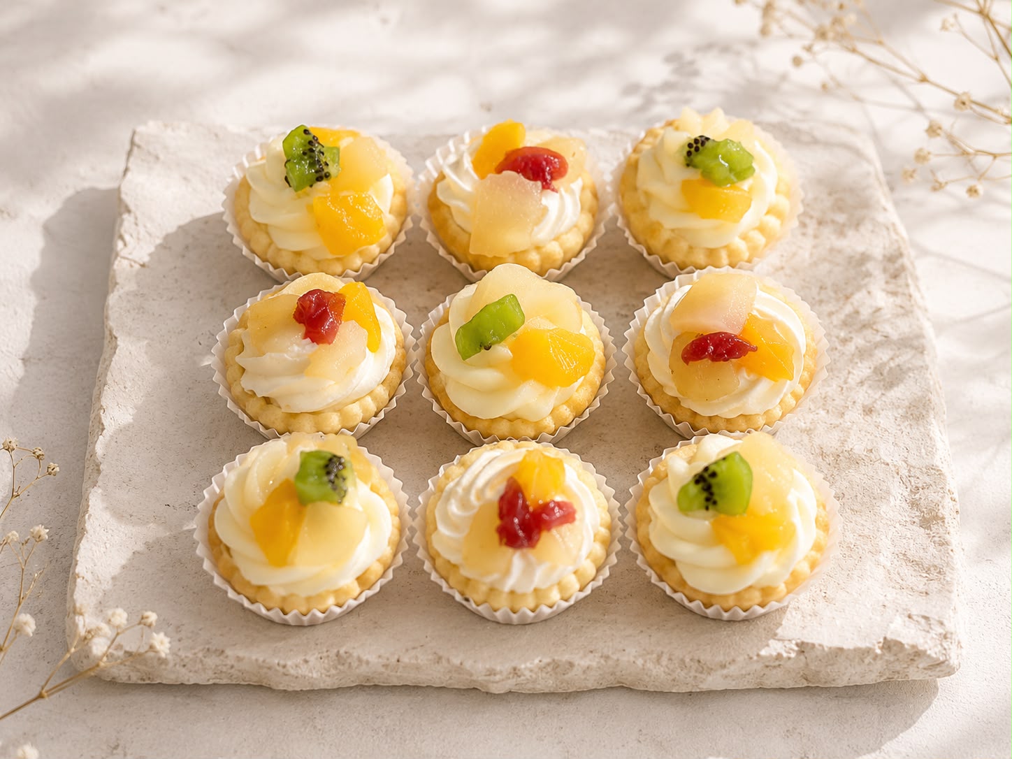 Mini Tartas de Fruta